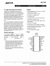 DataSheet ICL7135 pdf