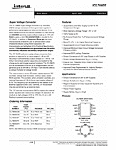 DataSheet ICL7660S pdf