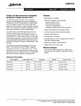 DataSheet ICM7218 pdf