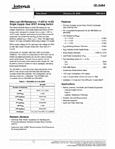DataSheet ISL8484 pdf