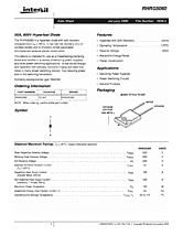 DataSheet RHRG5060 pdf