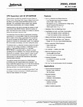 DataSheet X5043 pdf