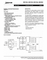 DataSheet X9C104 pdf