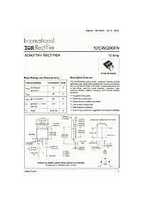 DataSheet 12CWQ06FN pdf