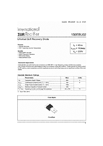 DataSheet 150EBU02 pdf