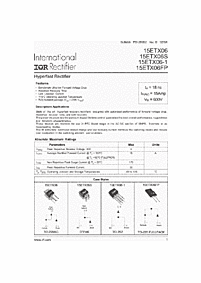 DataSheet 15ETX06 pdf