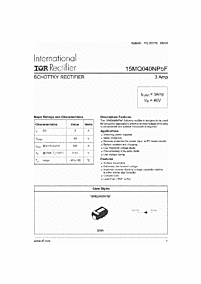 DataSheet 15MQ040NPBF pdf