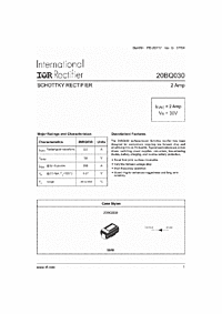 DataSheet 20BQ030TR pdf