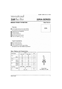 DataSheet 22RIA pdf