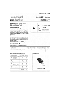 DataSheet 25TTS08FP pdf