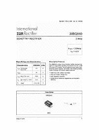 DataSheet 30BQ040TR pdf