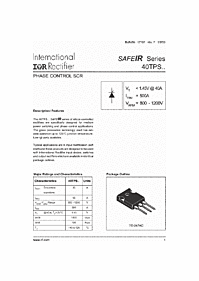 DataSheet 40TPS08 pdf