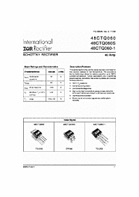 DataSheet 48CTQ060S pdf