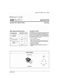 DataSheet 80CPQ150 pdf