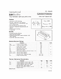 DataSheet GA500TD60U pdf