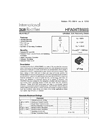 DataSheet HFA04TB60S pdf