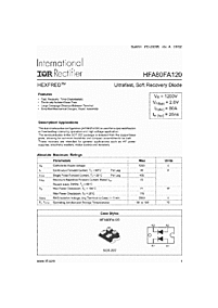 DataSheet HFA80FA120 pdf