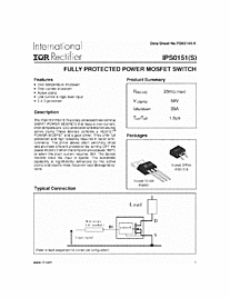 DataSheet IPS0151 pdf