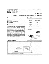 DataSheet IPS031 pdf