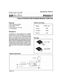 DataSheet IPS0551T pdf