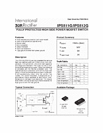 DataSheet IPS511G pdf