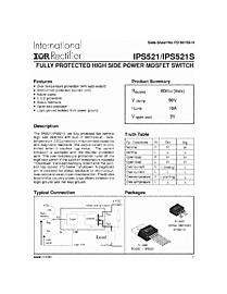 DataSheet IPS521 pdf