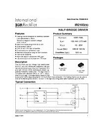 DataSheet IR2103 pdf