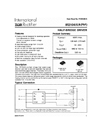 DataSheet IR2104 pdf