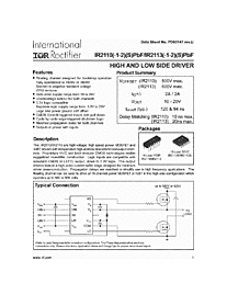 DataSheet IR2110 pdf