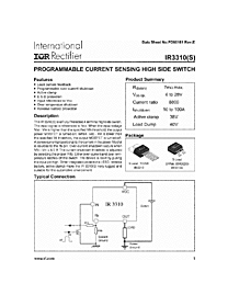 DataSheet IR3310 pdf