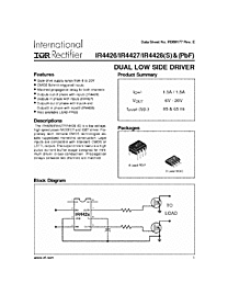 DataSheet IR4426S pdf