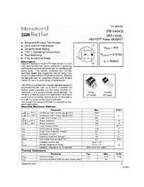 DataSheet IRF1404S pdf