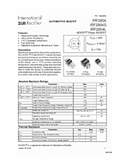 DataSheet IRF2804 pdf