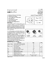 DataSheet IRF640N pdf