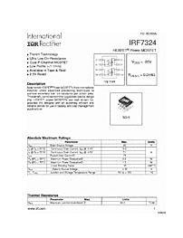 DataSheet IRF7324 pdf