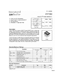 DataSheet IRF7350 pdf