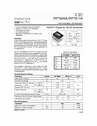 DataSheet IRF7809A pdf