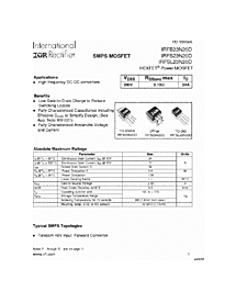 DataSheet IRFB23N20D pdf