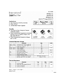 DataSheet IRFB4710 pdf