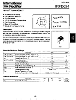 DataSheet IRFD024 pdf