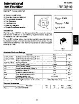 DataSheet IRFD210 pdf