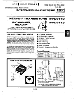 DataSheet IRFD9110 pdf