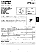 DataSheet IRFD9220 pdf