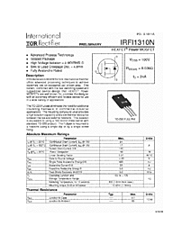 DataSheet IRFI1310N pdf