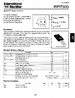DataSheet IRFI730G pdf