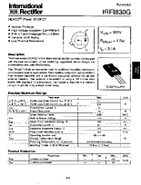 DataSheet IRFI830G pdf