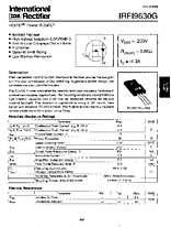 DataSheet IRFI9630G pdf