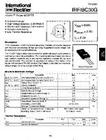 DataSheet IRFIBC30G pdf