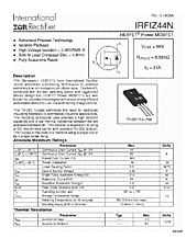 DataSheet IRFIZ44N pdf