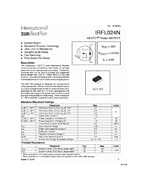 DataSheet IRFL024N pdf